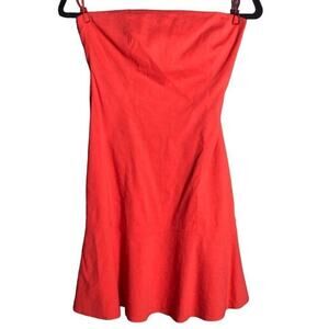 Theory Red Mini Dress